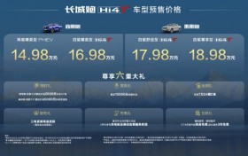 14.98万元起！全场景硬核实力派长城炮Hi4-T正式预售